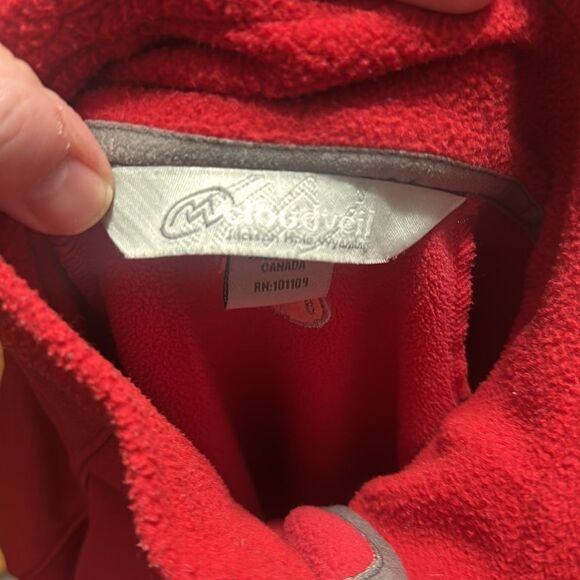 CLOUDVEIL Red Zip Front Jacket - Picture 7 of 8